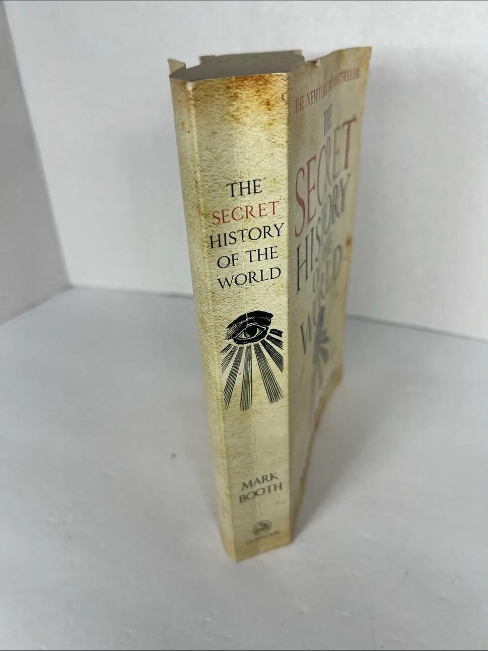 The Secret History of the World by Mark Booth - Cream & Black Cover
